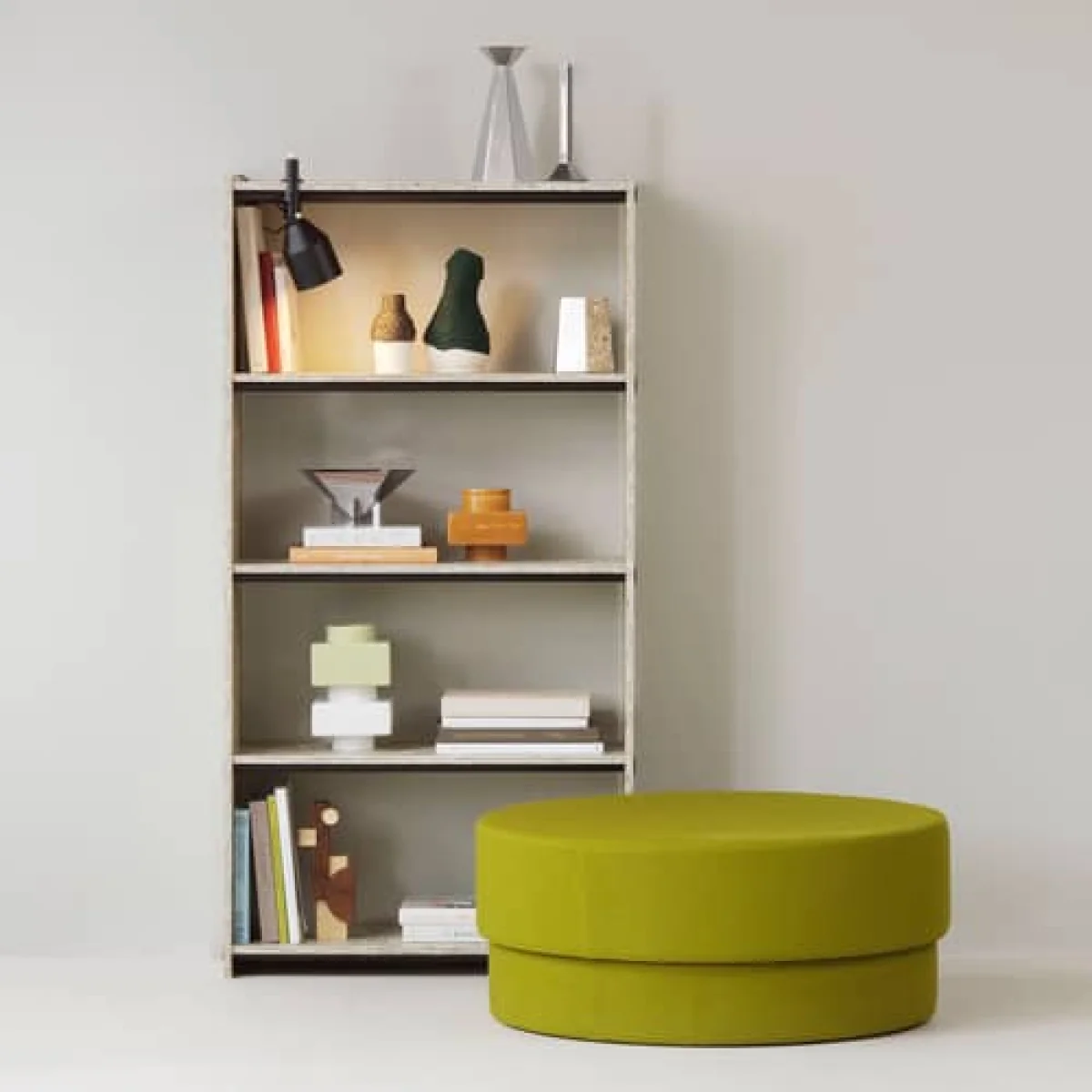 Pap High Shelf composite material multicoloured / W 83 x H 162 cm - Recycled packaging - Normann Copenhagen – image 3