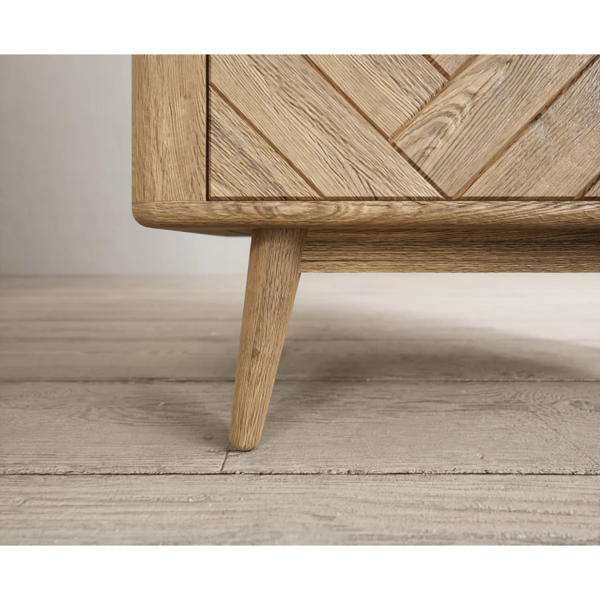 Parven Solid Oak Tall Bookcase – image 5