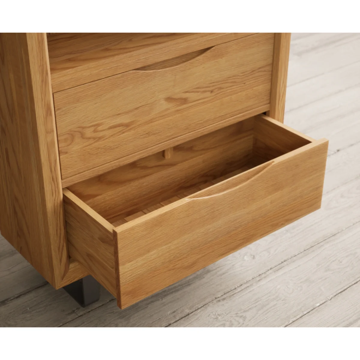 Parker Solid Oak Tall Bookcase – image 5