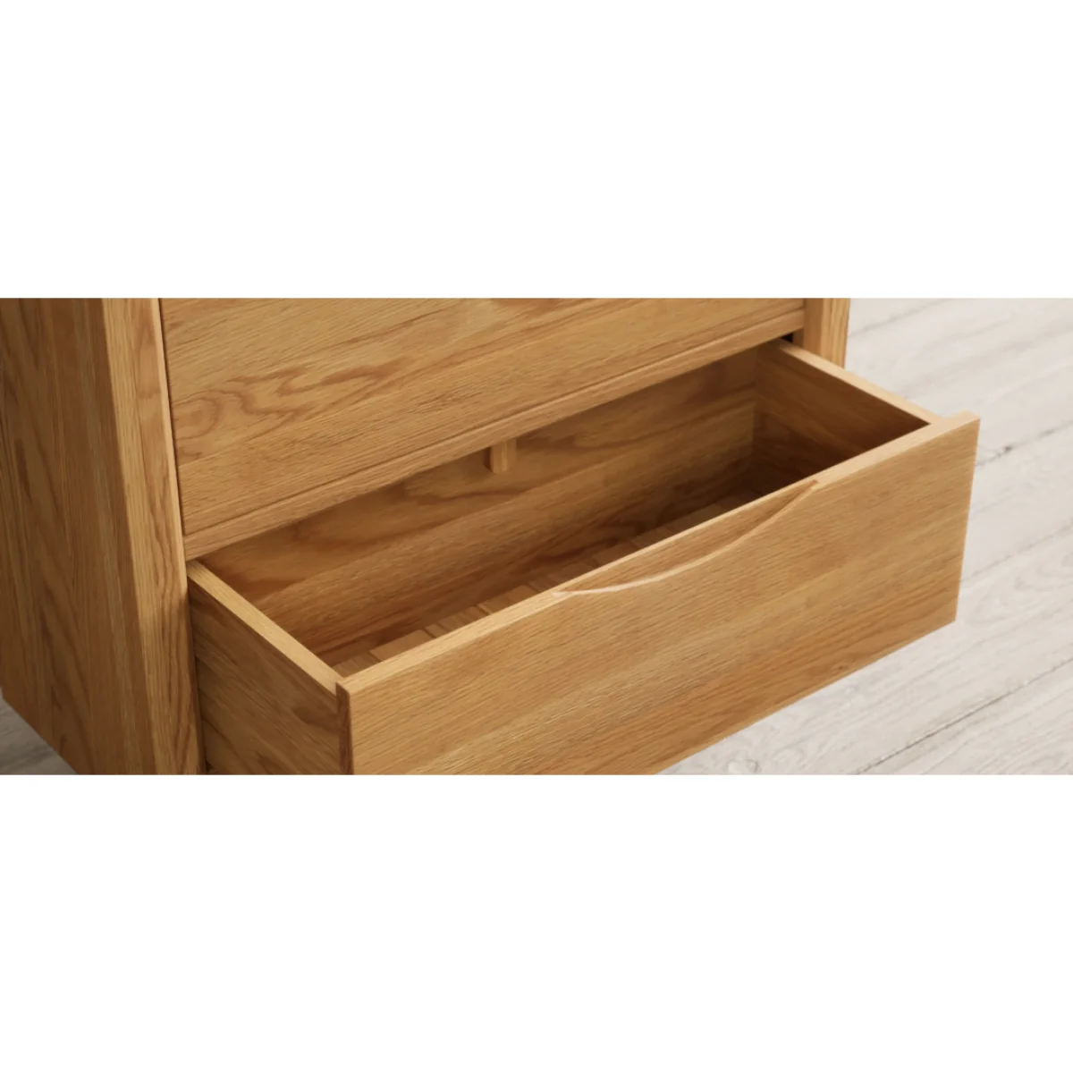 Parker Solid Oak Tall Bookcase – image 9