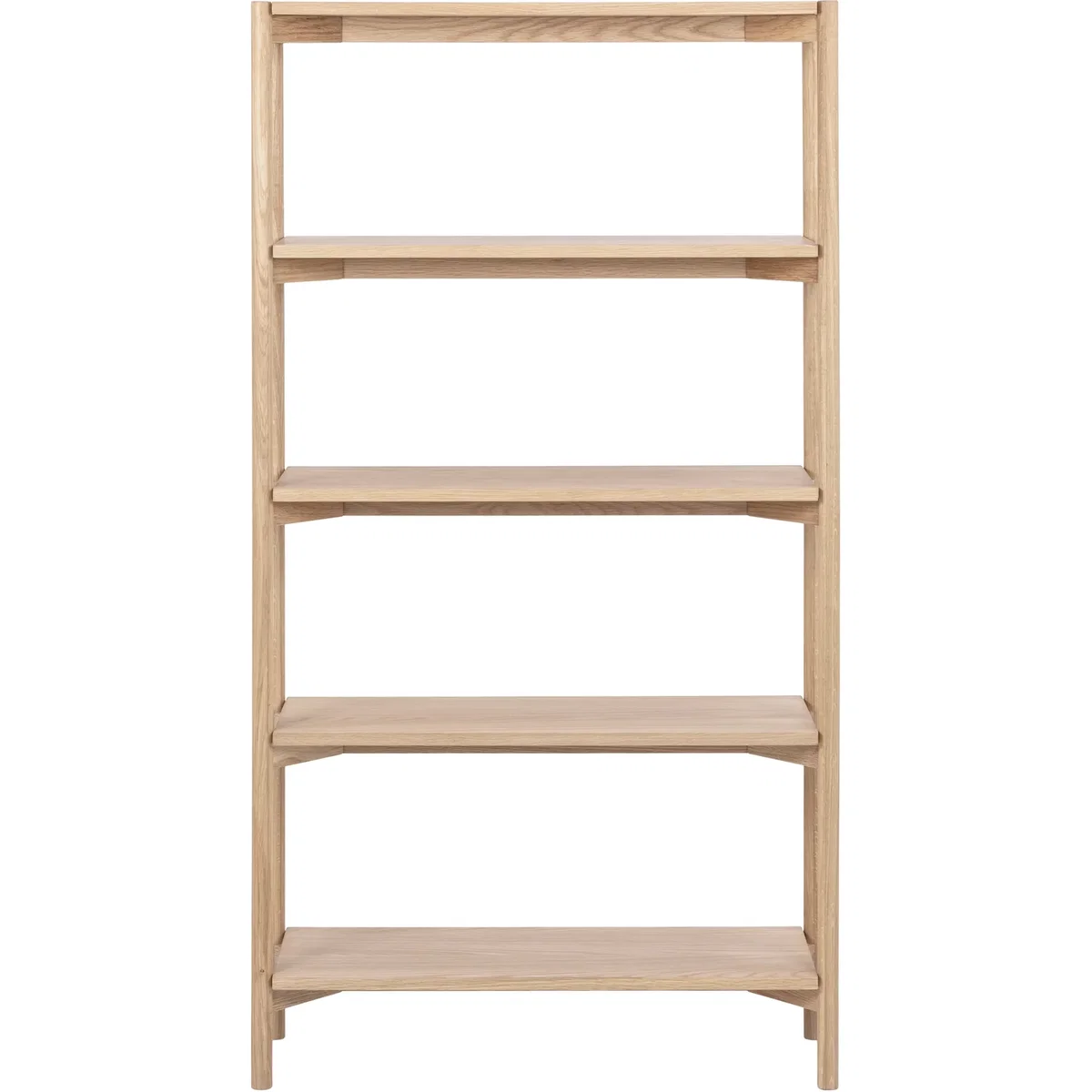 Furniture To Go Braidwood Bookcase with 4 Shelves in White Oak Veneer - White Oak – image 3