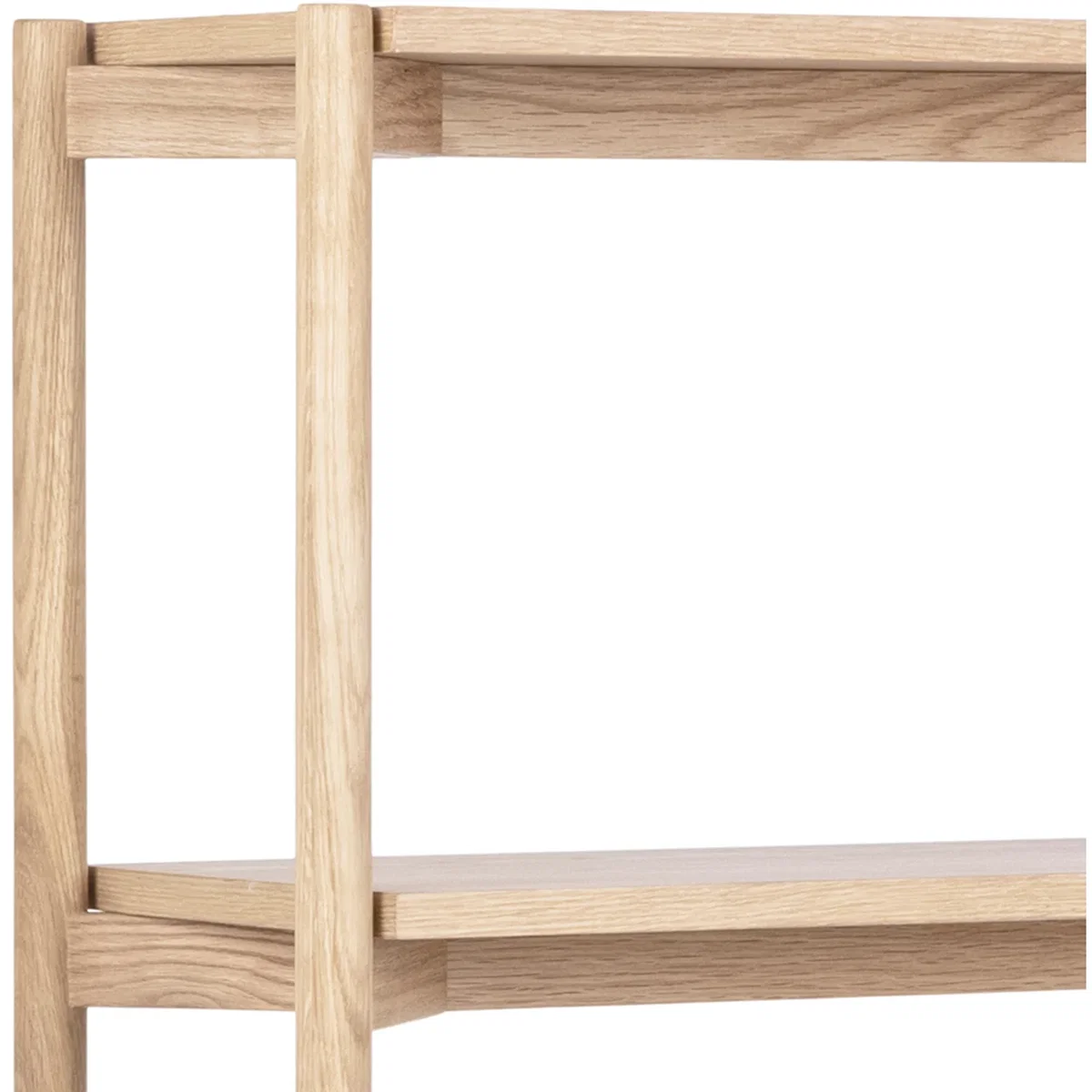 Furniture To Go Braidwood Bookcase with 4 Shelves in White Oak Veneer - White Oak – image 8
