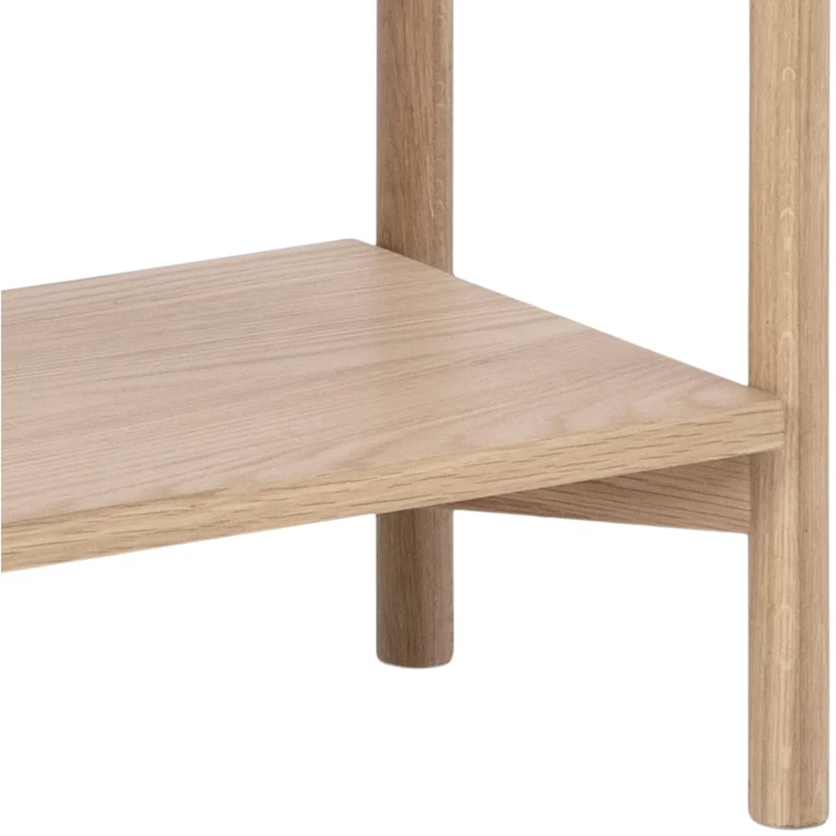 Furniture To Go Braidwood Bookcase with 4 Shelves in White Oak Veneer - White Oak – image 10