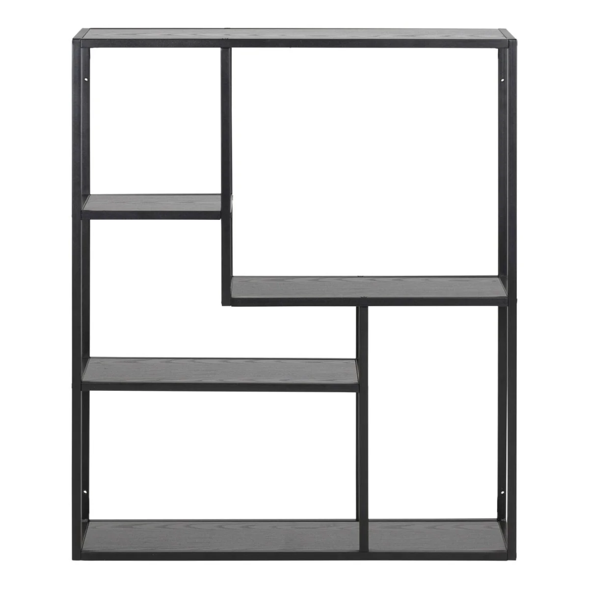 El Paso Black Metal Wall Shelf - 3 Shelves – image 4