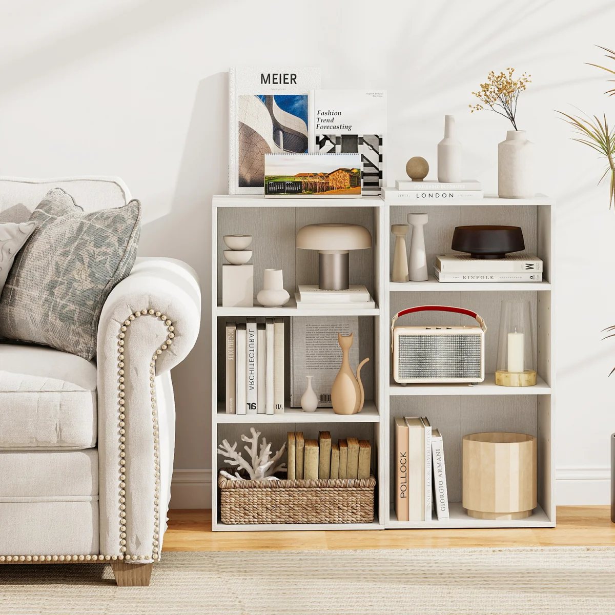 Modern Display Shelf - White – image 5