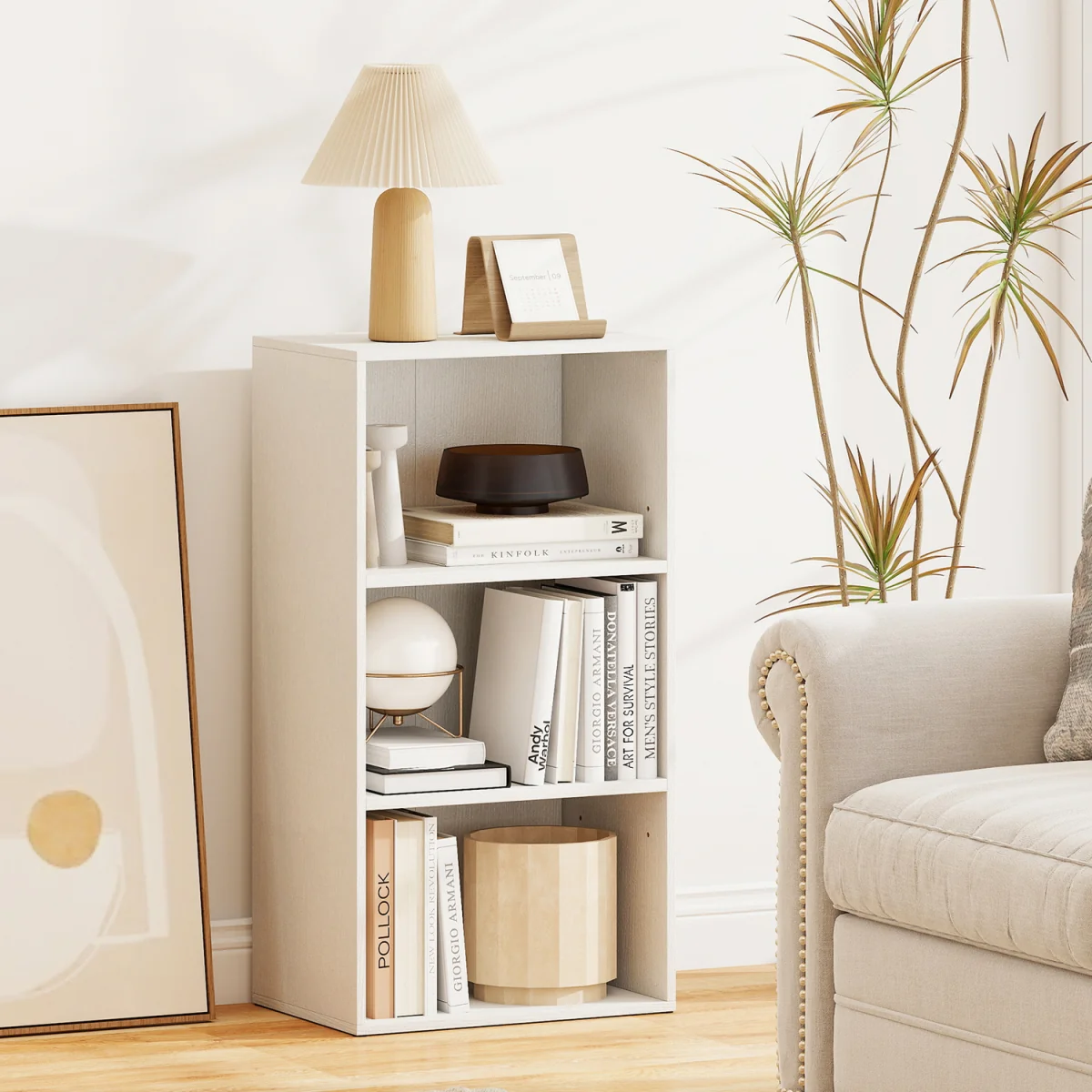 Modern Display Shelf - White – image 7