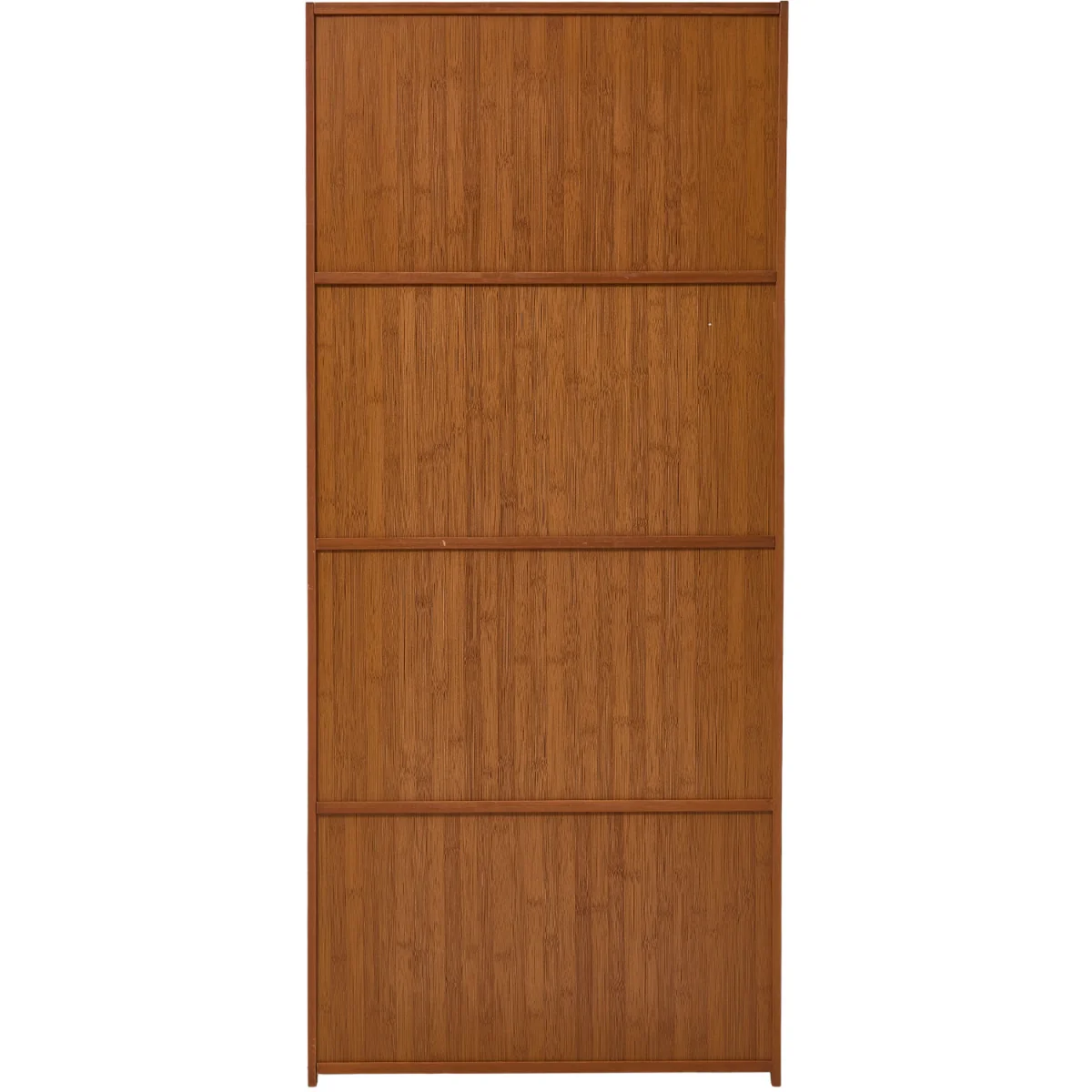 Freestanding Storage Bookcase with Cabinet - Brown / 132cm – image 7
