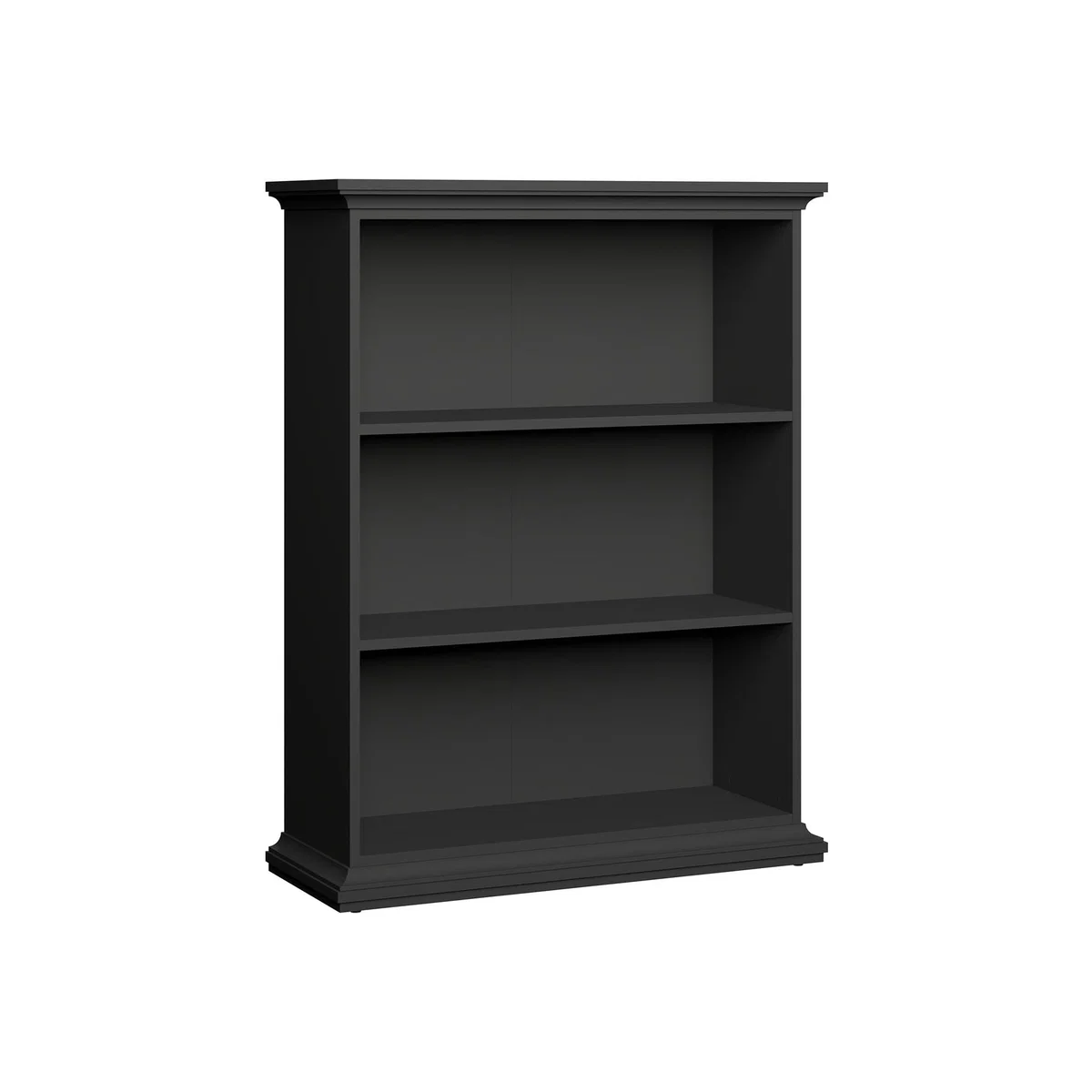Paris Low Bookcase - Matt Grey
