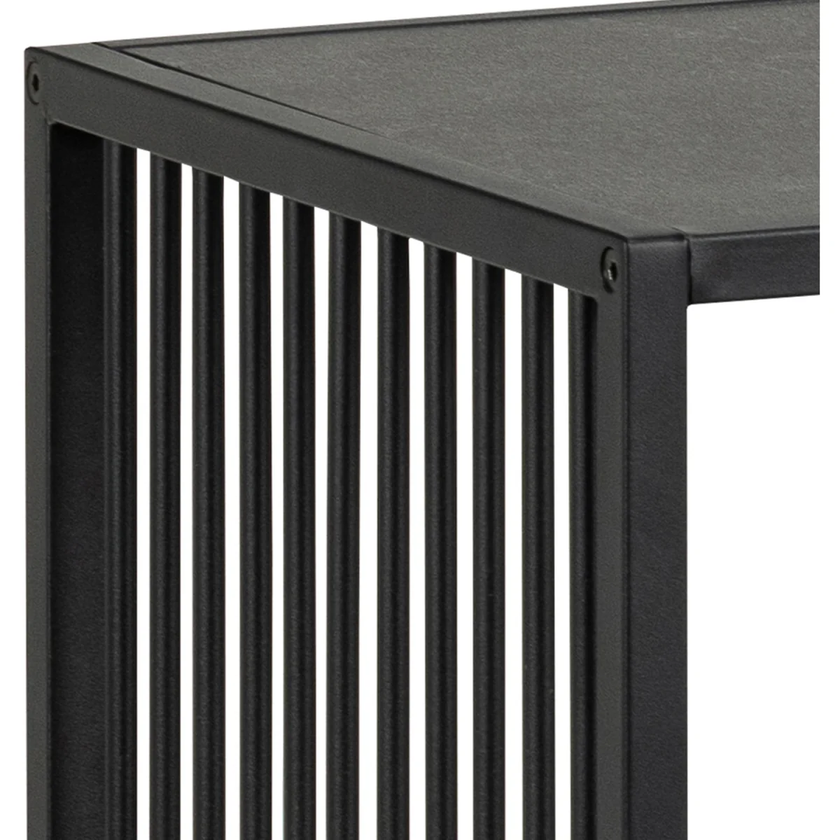 Strington Bookcase with 2 Shelves in Black - Black – image 6