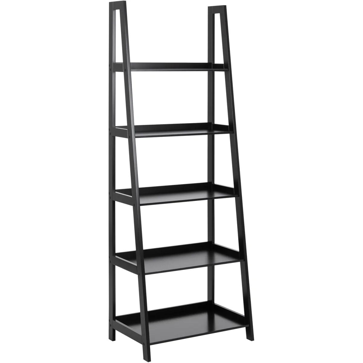 Wally Bookcase 5 Shelves - Black – image 3