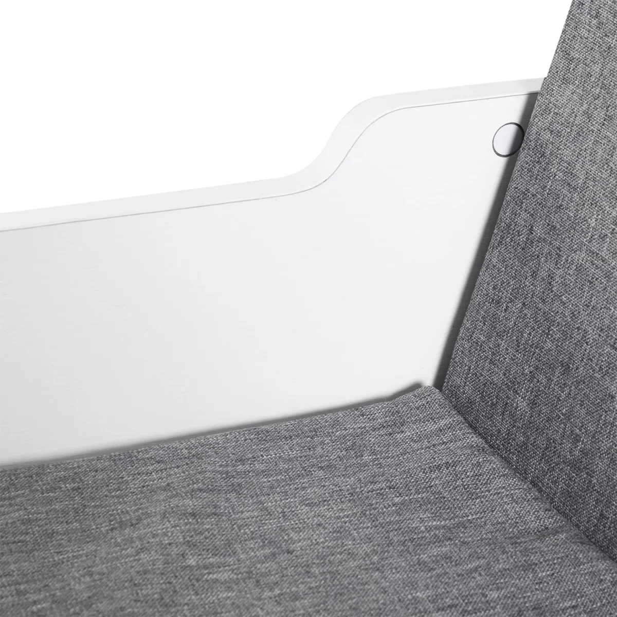 Vezito Wood White Cube Bookcase with Cushioned Seat – image 10