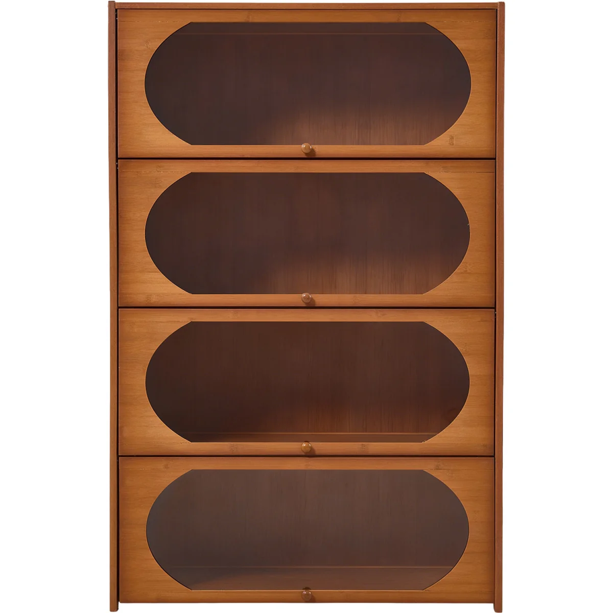 Versatile Freestanding Storage Bookcase - Brown / 137cm – image 3