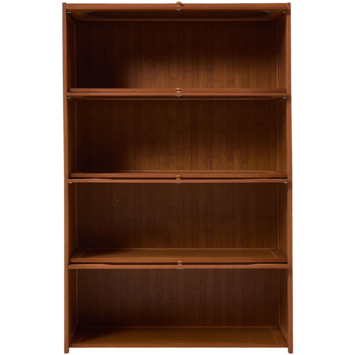 Versatile Freestanding Storage Bookcase - Brown / 137cm – image 4