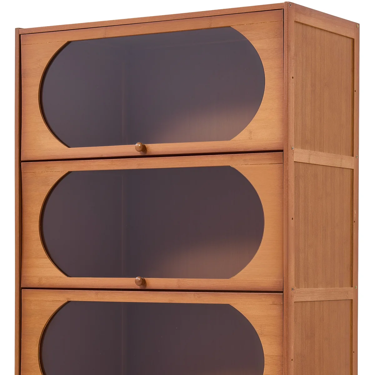 Versatile Freestanding Storage Bookcase - Brown / 137cm – image 7