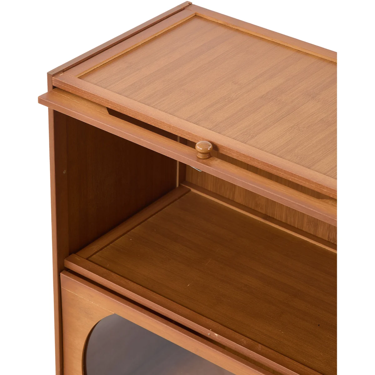 Versatile Freestanding Storage Bookcase - Brown / 137cm – image 8