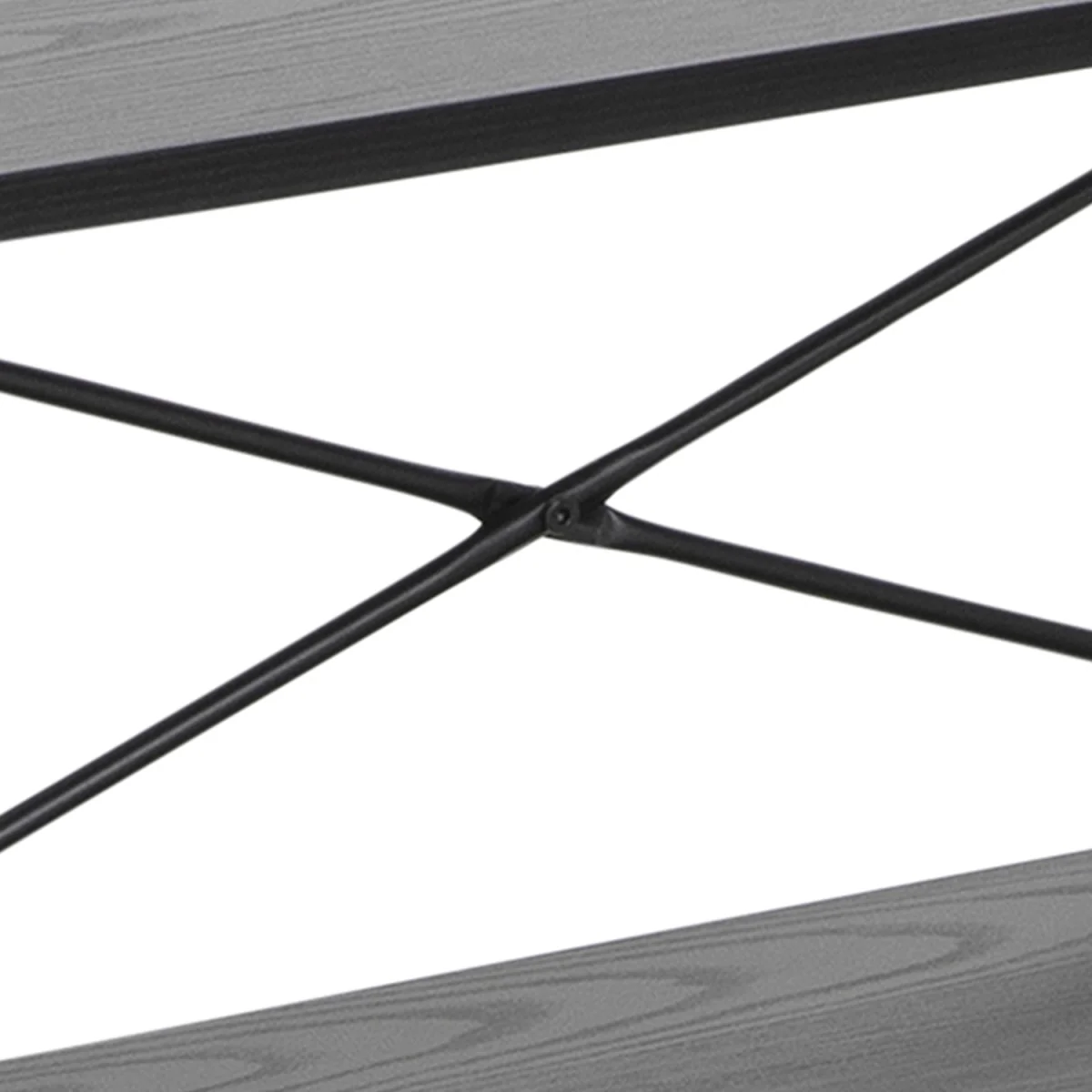 Angus Bookcase with 5 Shelves in Black - Black – image 7