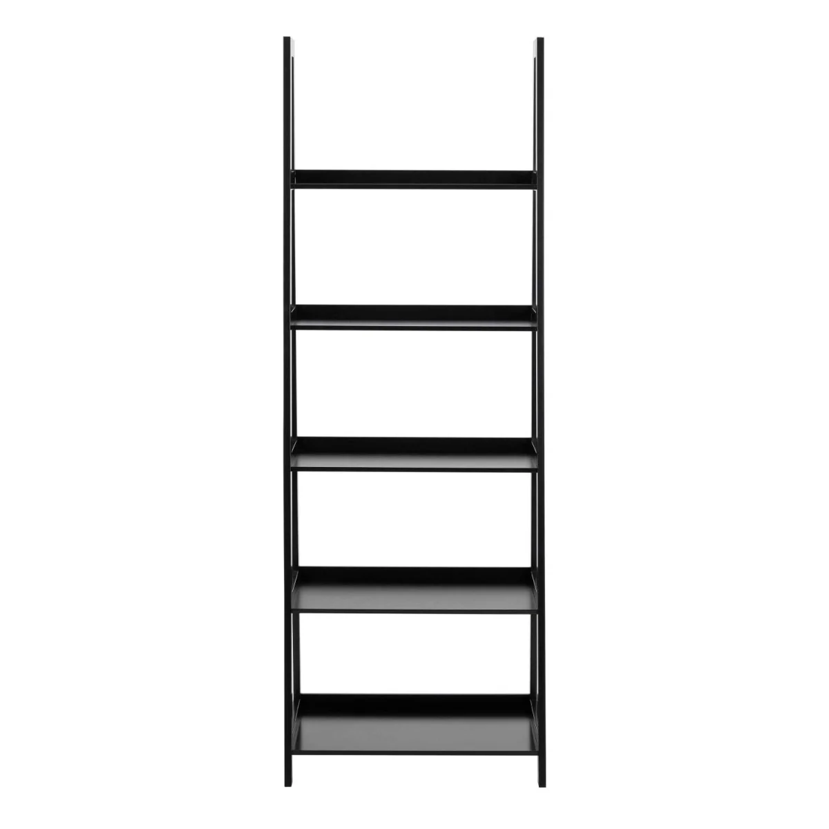 Florence 5 Shelf Step Ladder Bookcase - Black – image 3