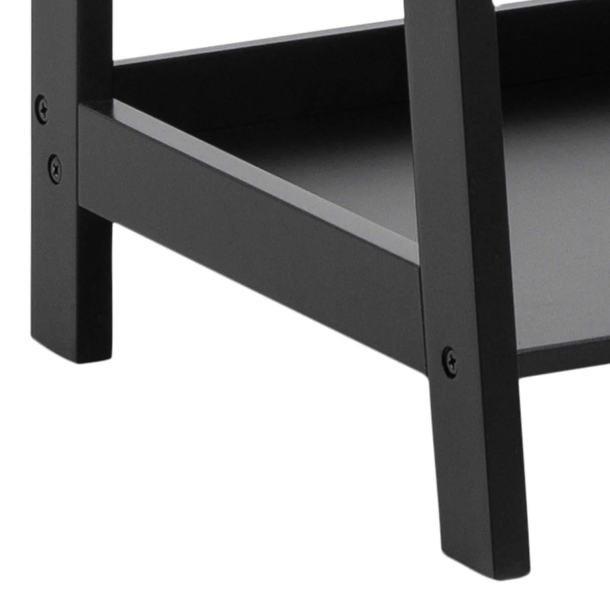 Florence 4 Shelf Step Ladder Bookcase - Black – image 5