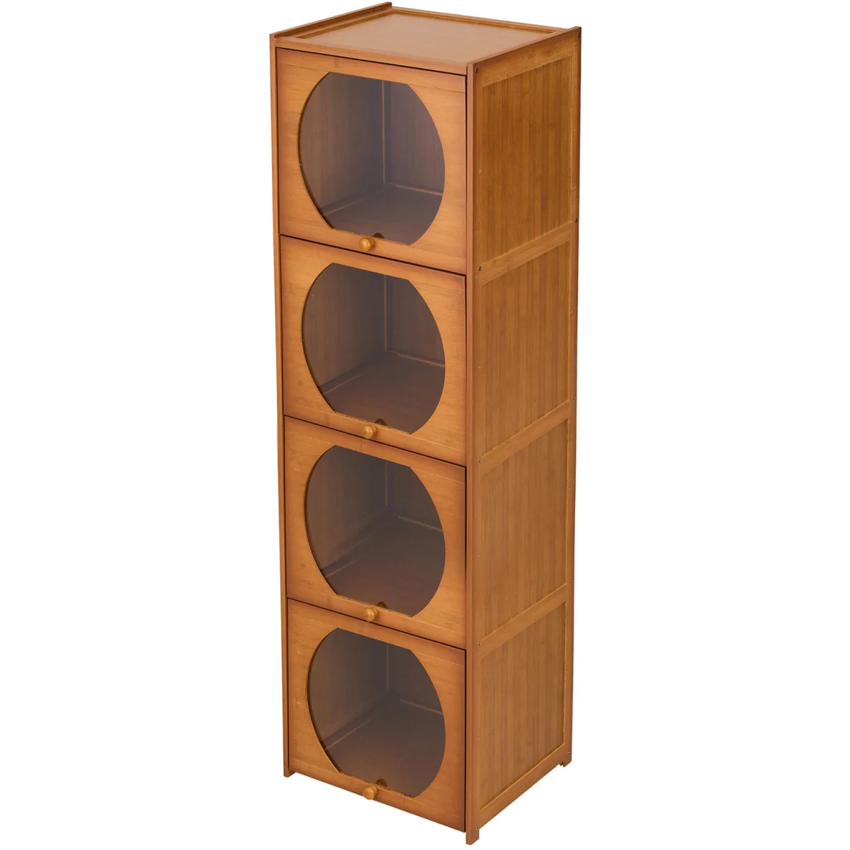 Multipurpose Freestanding Storage Bookcase - Brown / 137cm – image 4
