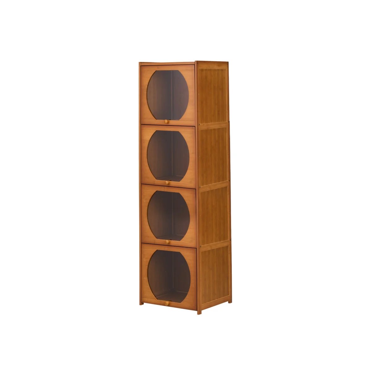 Multipurpose Freestanding Storage Bookcase - Brown / 137cm – image 1