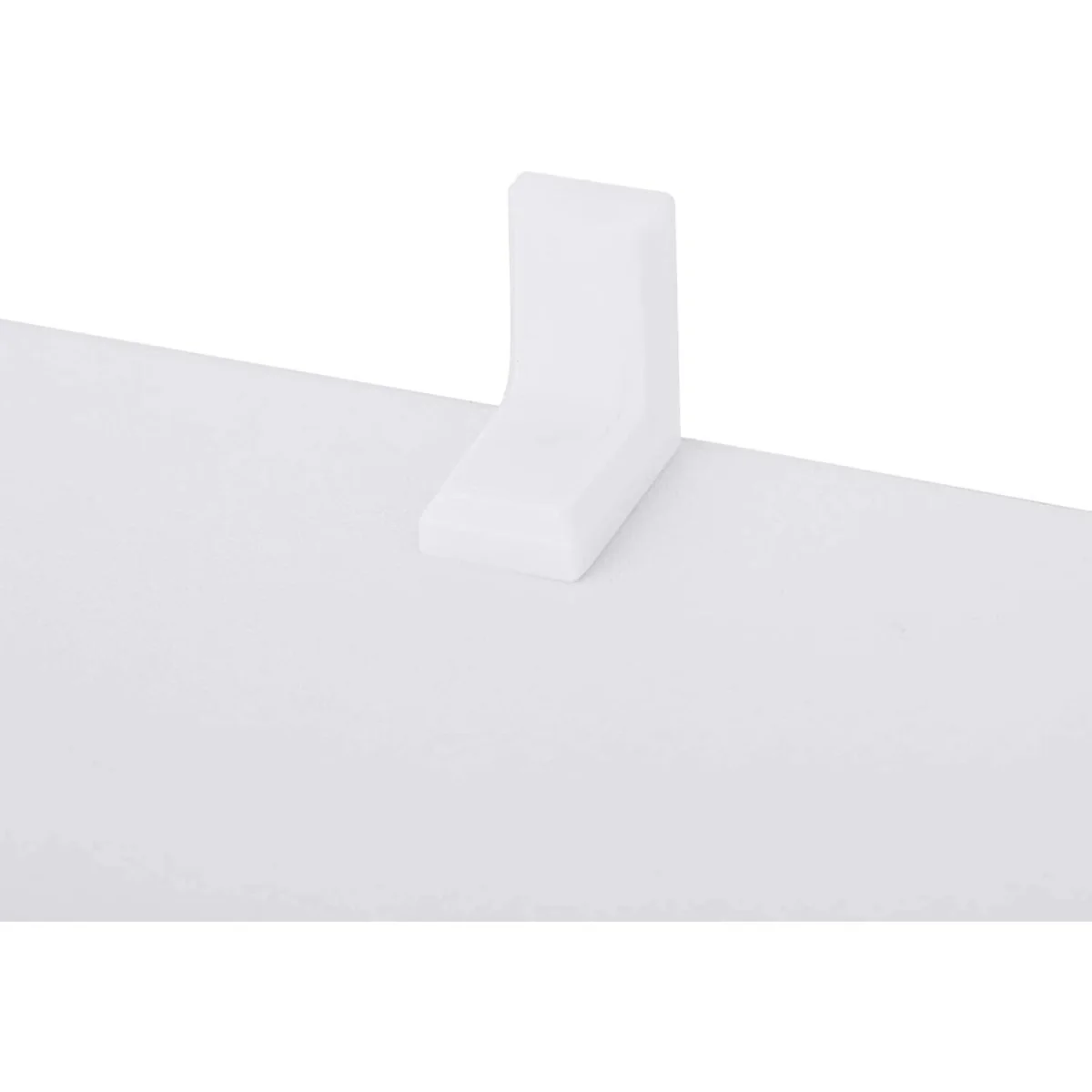 6-Cube Stair-Style Ladder Bookcase, Freestanding Room Divider and Storage Shelf - White – image 7