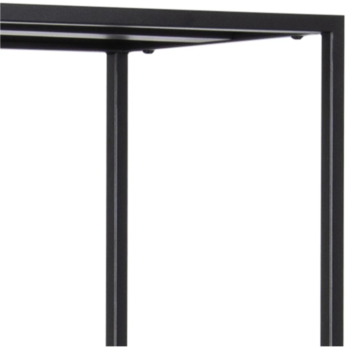 Newcastle Tall Bookcase with 5 Shelves in Matt Black - Black – image 5