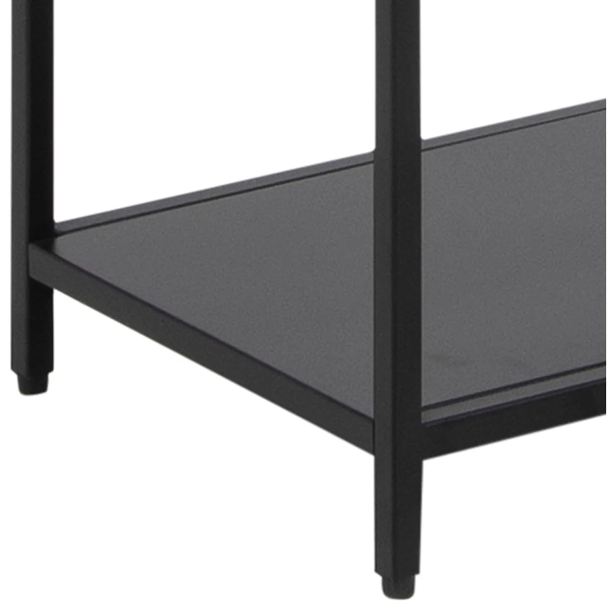 Newcastle Tall Bookcase with 5 Shelves in Matt Black - Black – image 7