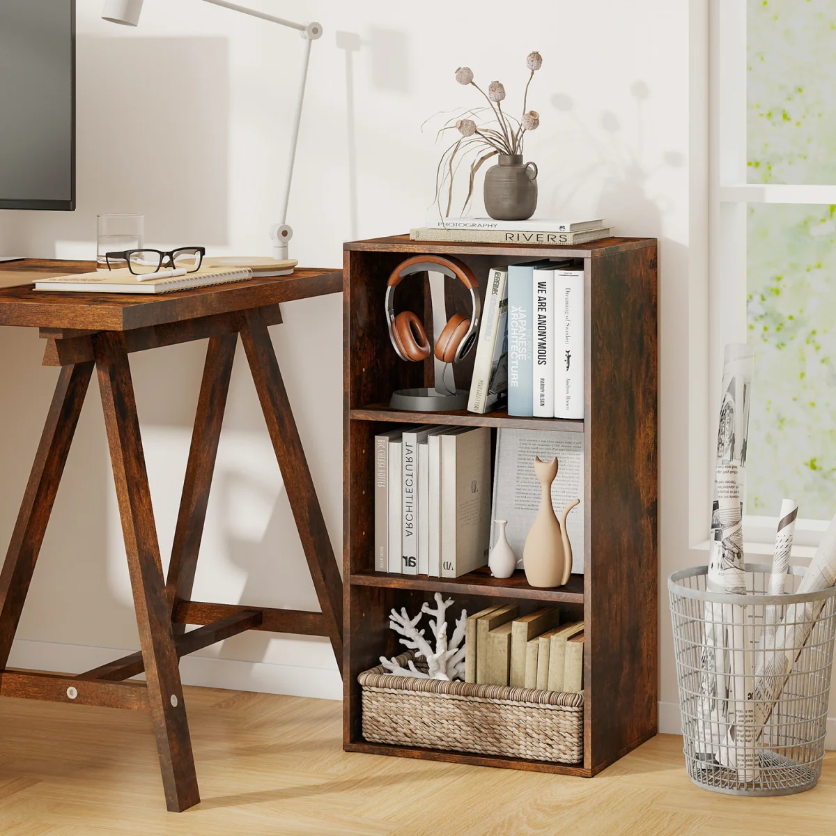 3 Cube Bookcase – image 4
