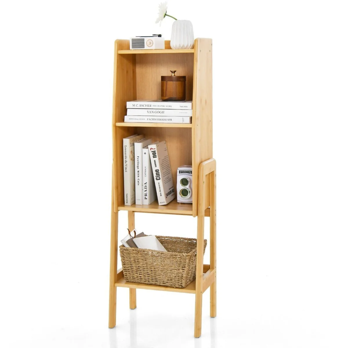 Freestanding Storage Shelving Unit Bookcase Stand - Brown – image 2