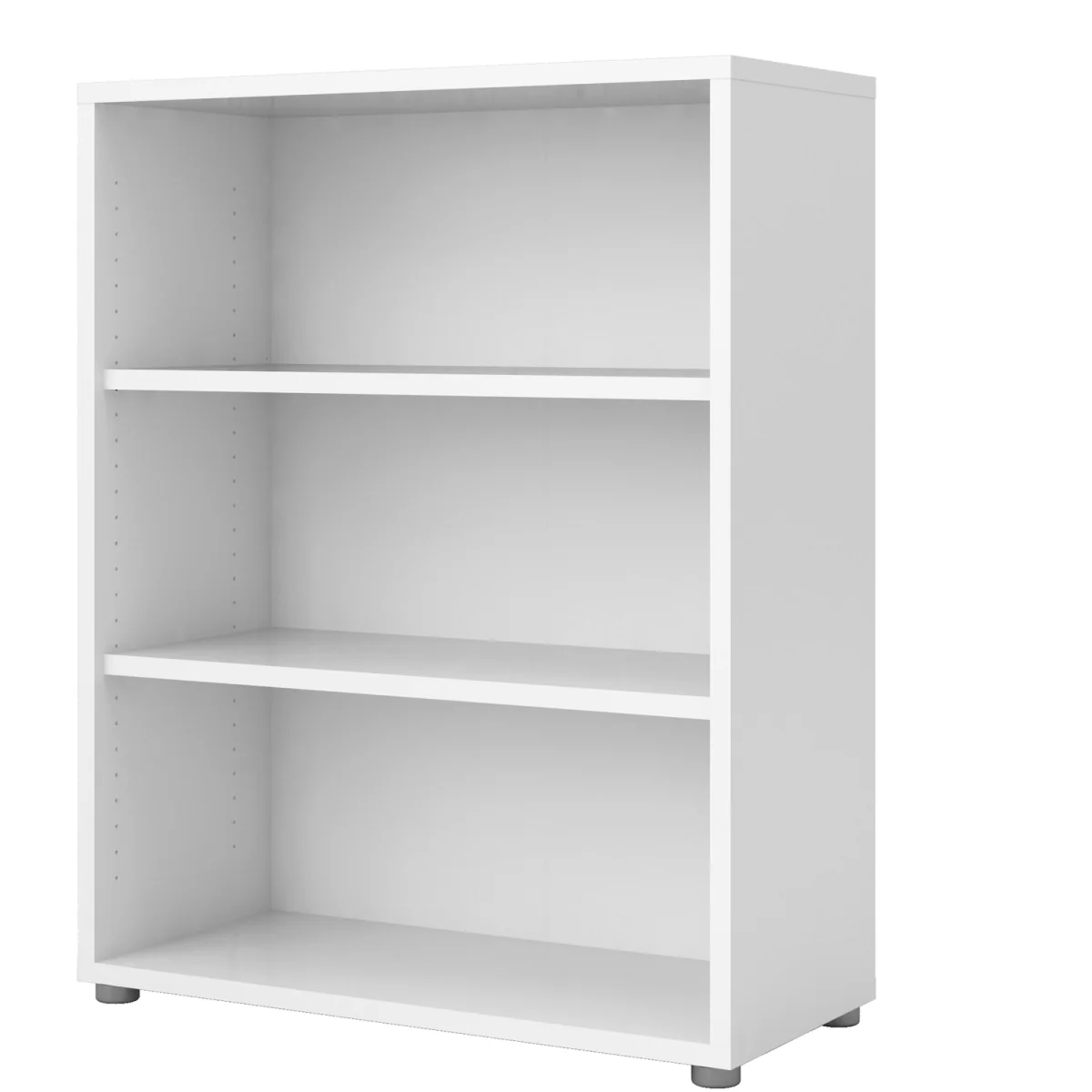 Prima Bookcase 2 Shelves - White – image 3