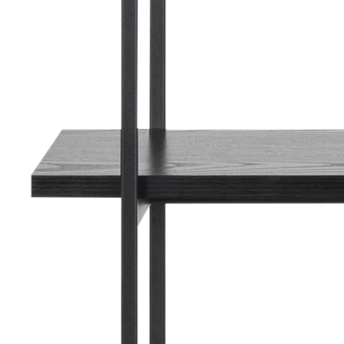 Cambridge Industrial 5 Shelf Bookcase - Black – image 2