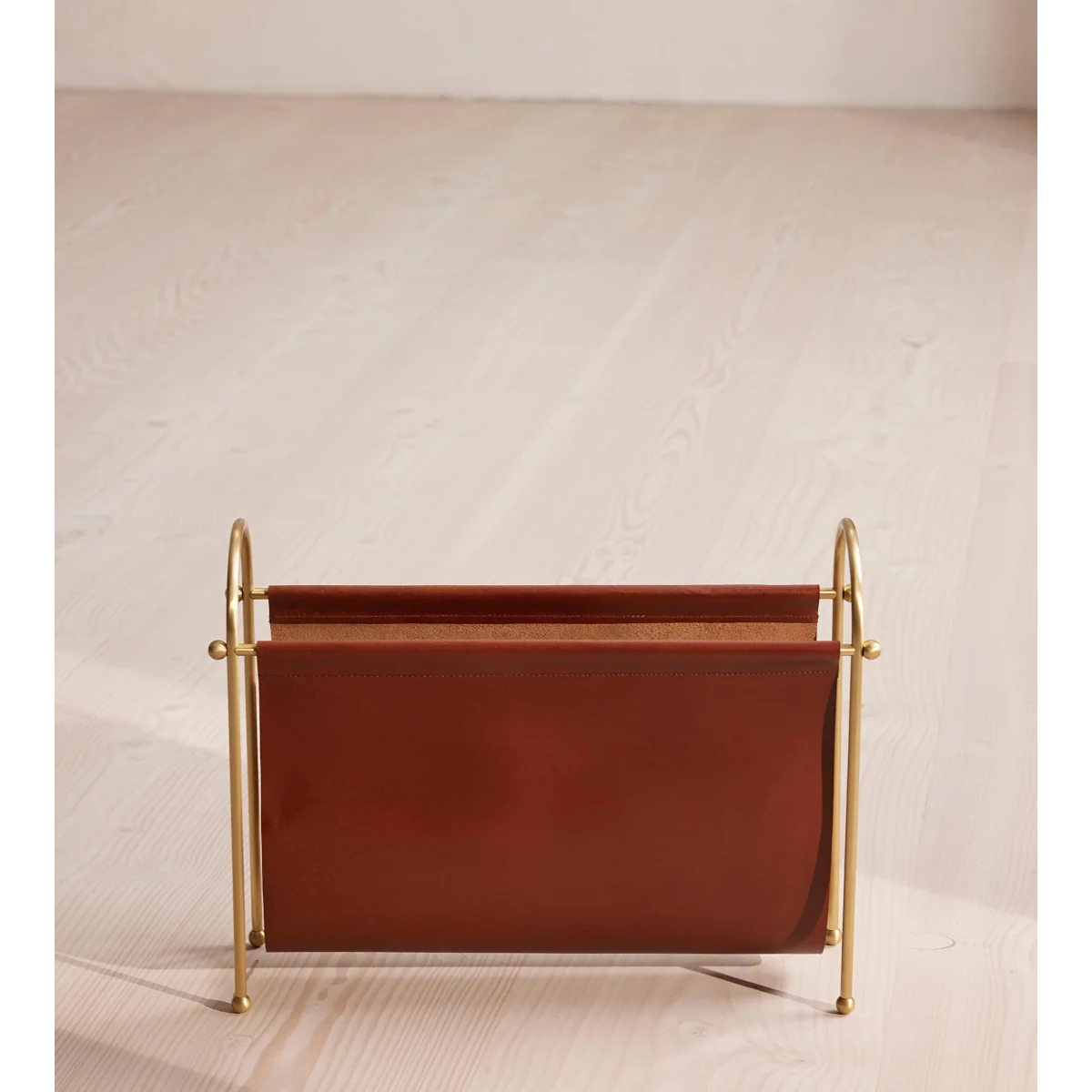 Meard Magazine Rack, Tan – image 2