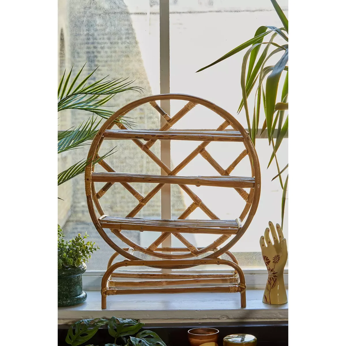 Rattan Shelving Unit - Beige ALL at Urban Outfitters – image 3