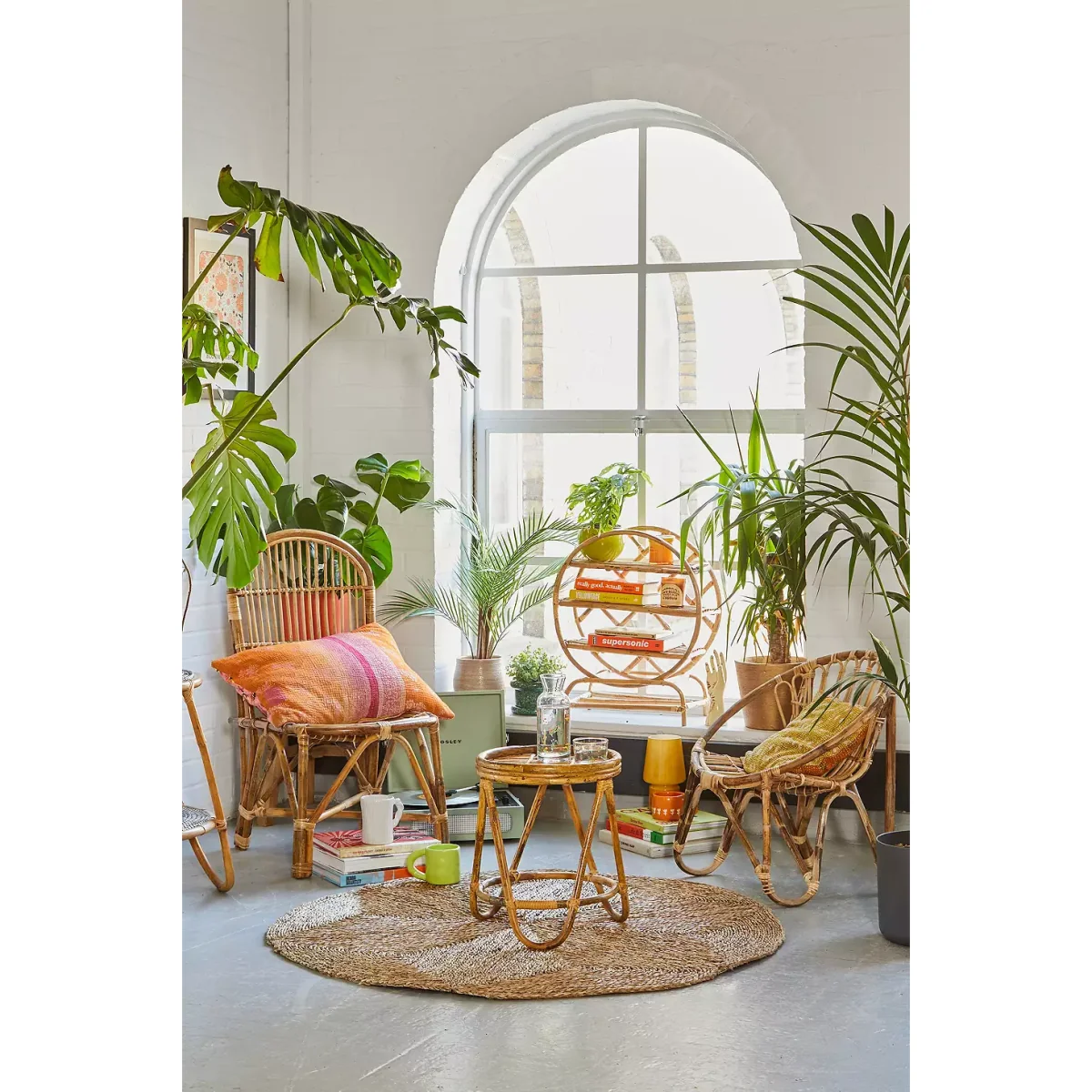 Rattan Shelving Unit - Beige ALL at Urban Outfitters – image 5
