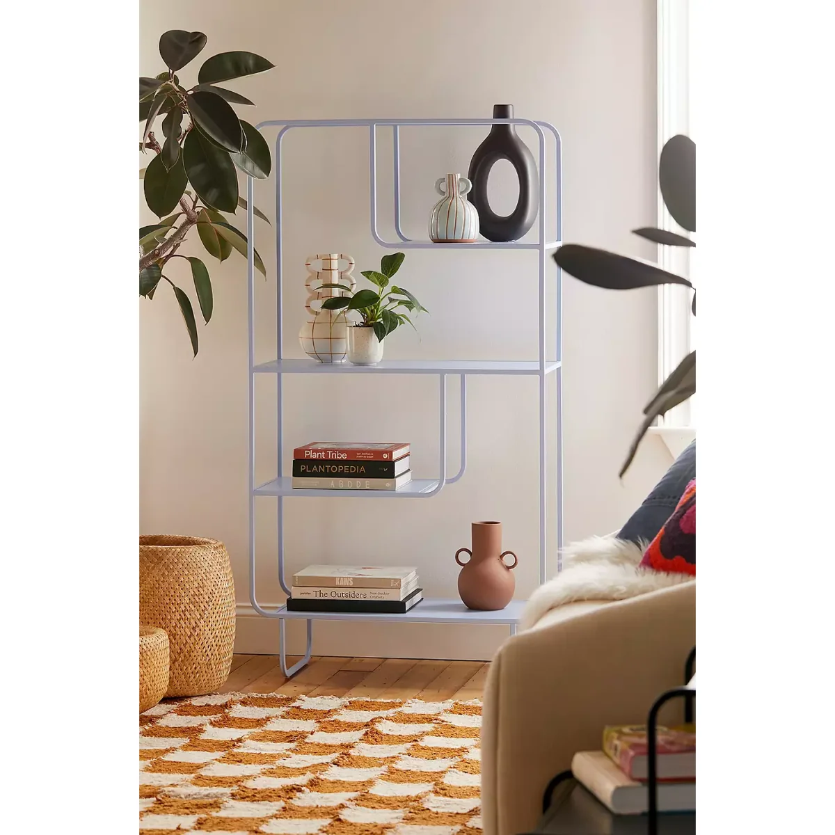 Alana Blue Bookcase - Blue ALL at Urban Outfitters – image 2