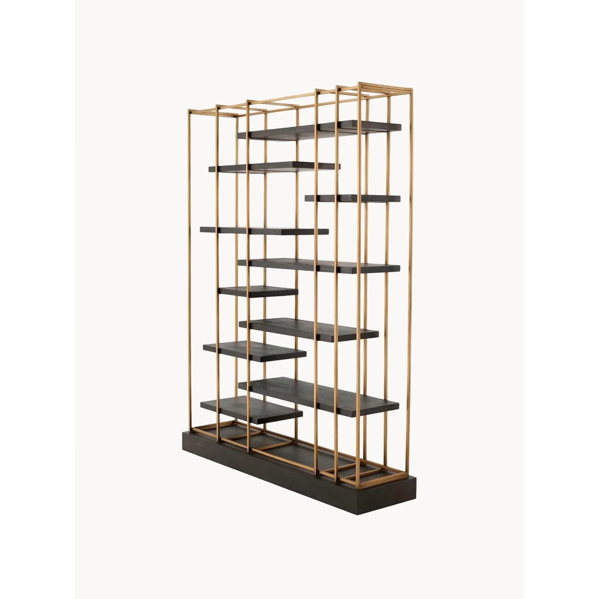 Wall-Mounted Metall & Wood Shelving Unit Ward – image 2