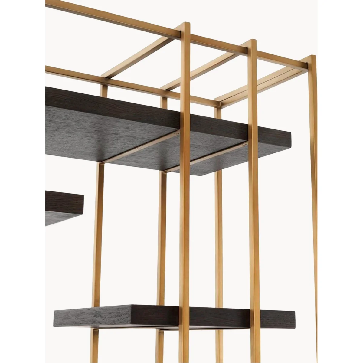 Wall-Mounted Metall & Wood Shelving Unit Ward – image 3