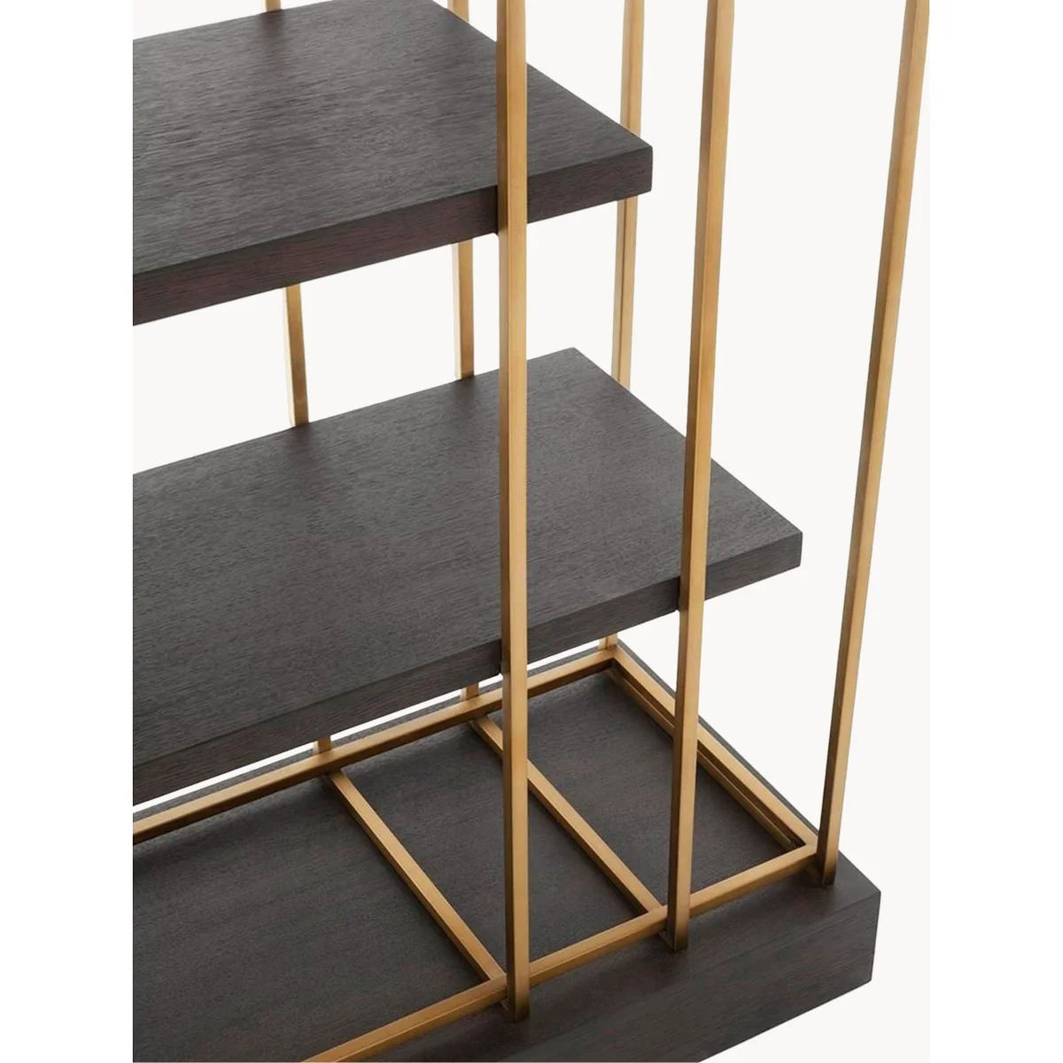 Wall-Mounted Metall & Wood Shelving Unit Ward – image 4