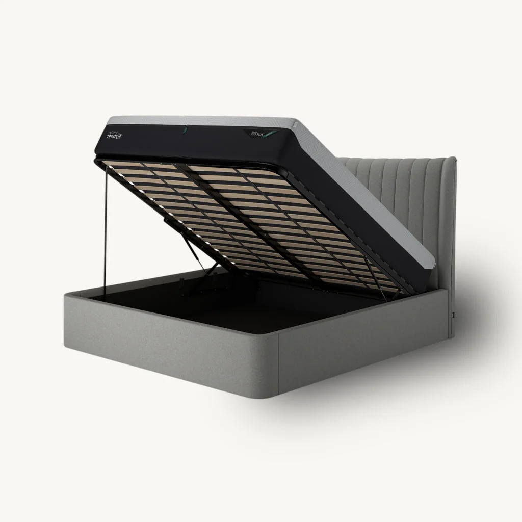 TEMPUR® Horton Ottoman Bed Base, Superking / Light Grey – image 4