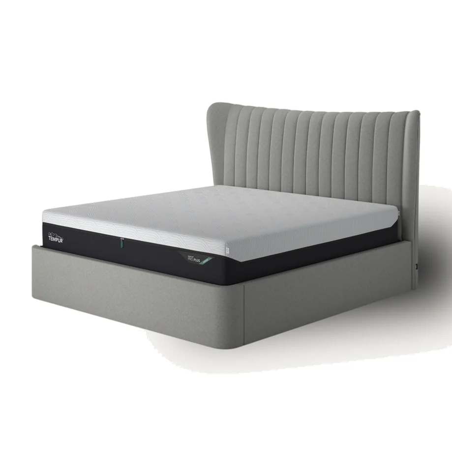 TEMPUR® Horton Ottoman Bed Base, Superking / Light Grey – image 1