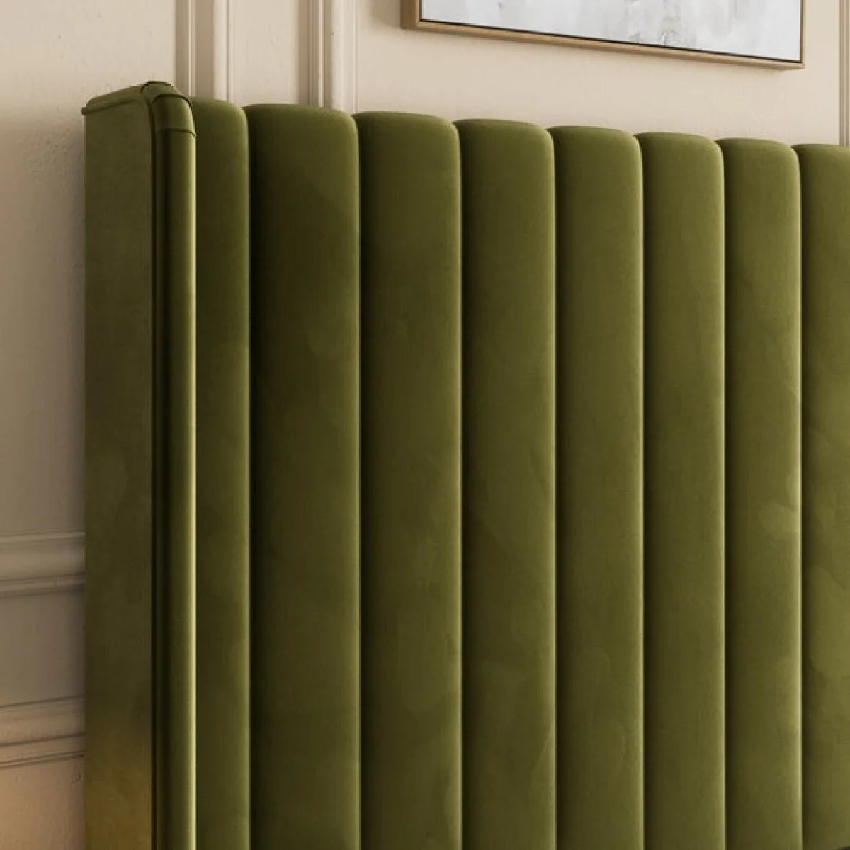 Alara Velvet Ottoman Bed – image 5