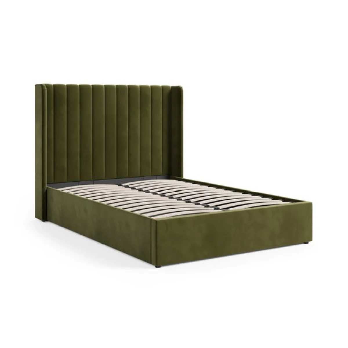 Alara Velvet Ottoman Bed – image 6
