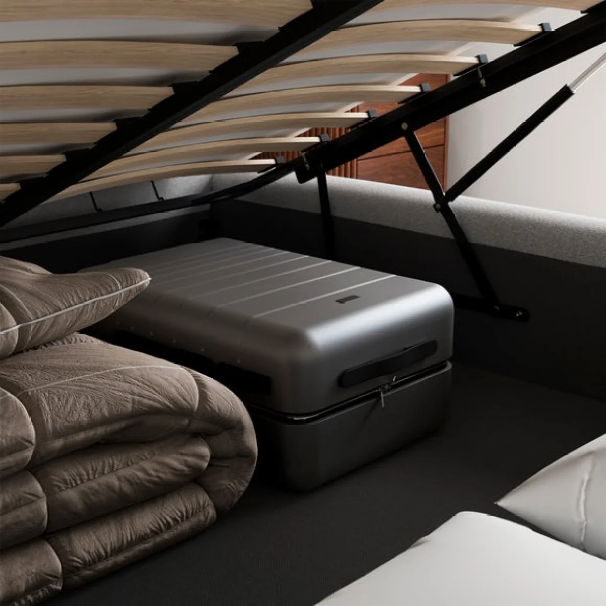 Junie Boucle Ottoman Bed – image 4