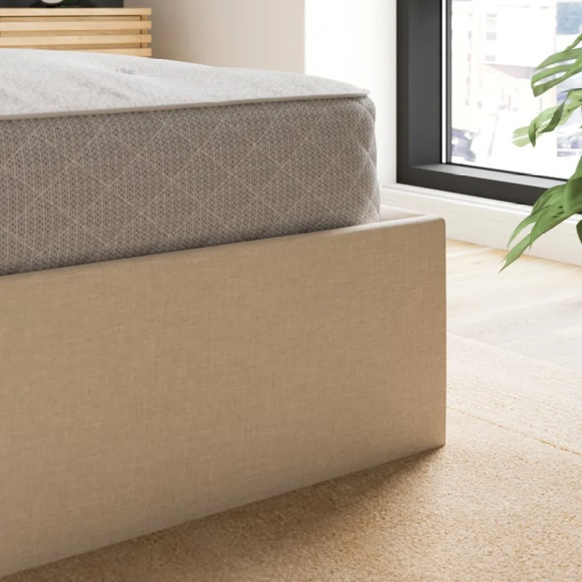 Olton Textured Ottoman Bed Frame – image 4