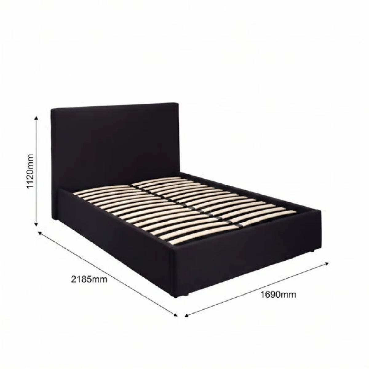 Wilder Chenille Ottoman Bed Frame – image 5