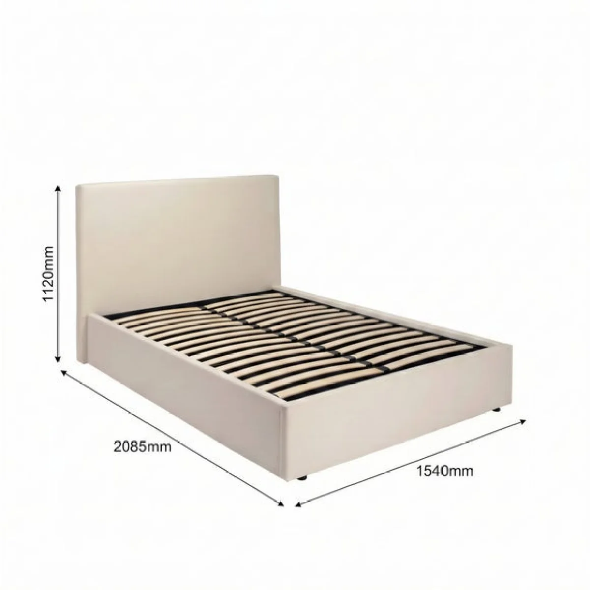 Wilder Chenille Ottoman Bed Frame – image 5