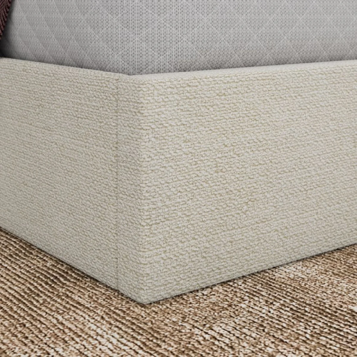 Alara Chenille Ottoman Bed – image 3