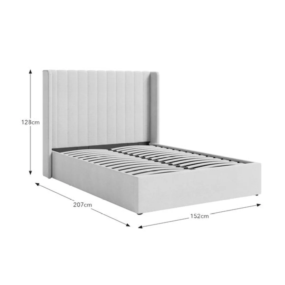 Alara Chenille Ottoman Bed – image 8
