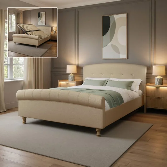 XR Living Camille Ottoman Bed Frame – image 1