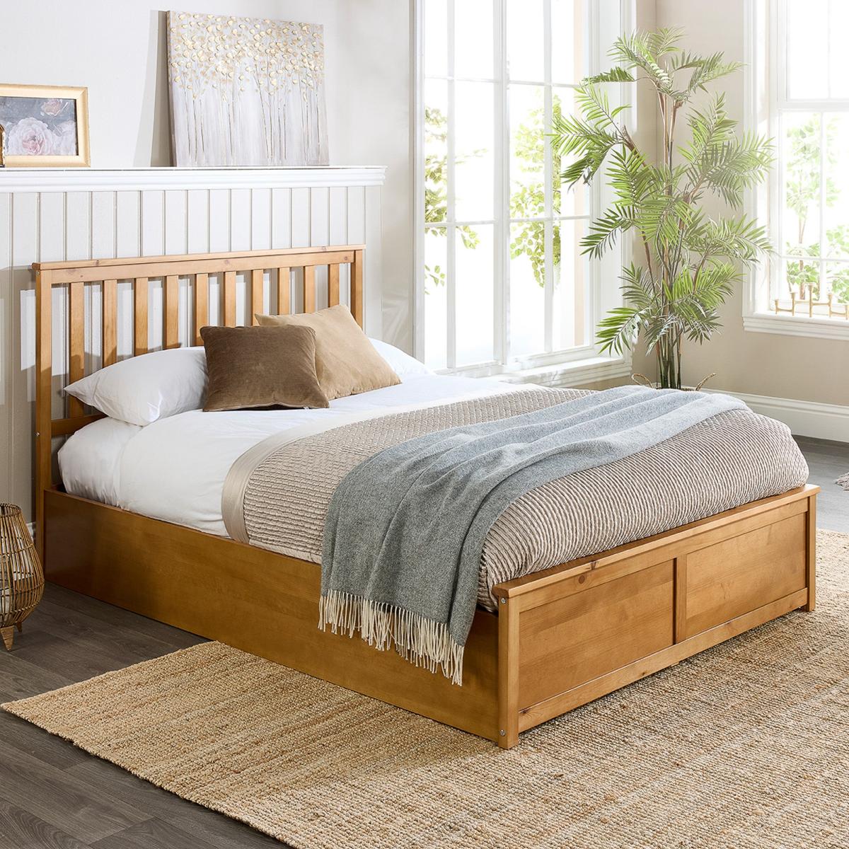 Atlantic Wooden Ottoman Bed – image 1